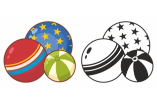Bay Toy - Kids Playing Colorful Balls Embroidery Review