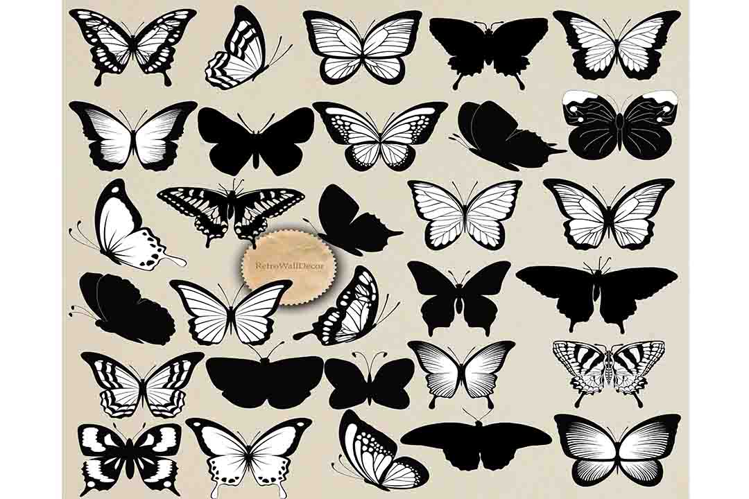 Butterfly Silhouettes Review for Embroidery Projects