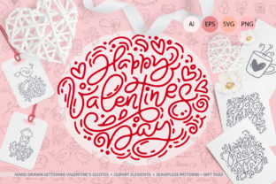 Cute Valentines Elements: A Graphic Design Asset for Illustrations