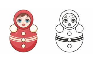 Roly-Poly Toy Graphics for Local Business Branding