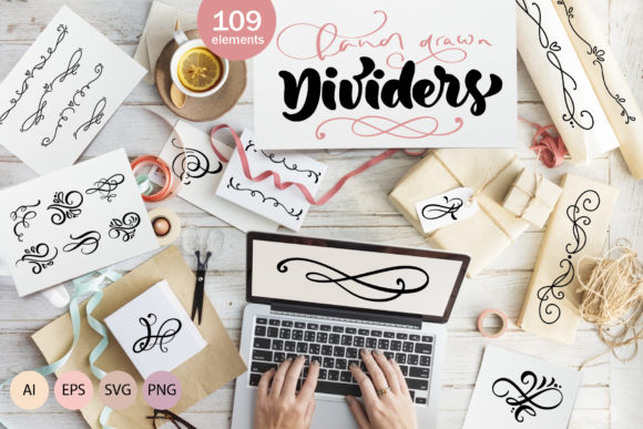 Vector Flourish Dividers: A Decorative Graphic Asset Review